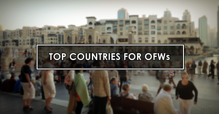 top-countries-ofws to work