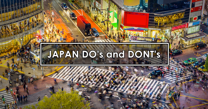 japan dos and donts