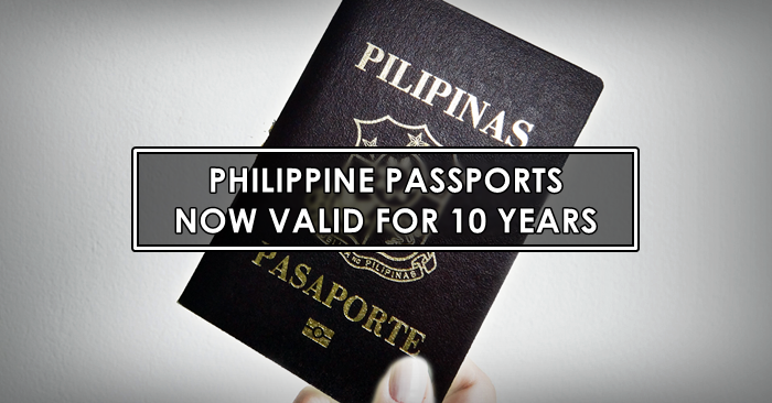 philippine passport validity 10 years