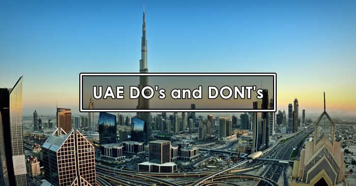 uae dos and donts