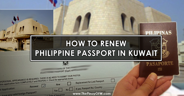 renew philippine passport in kuwait