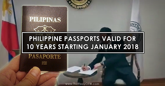 secretary alan cayetano signs phil passport validity