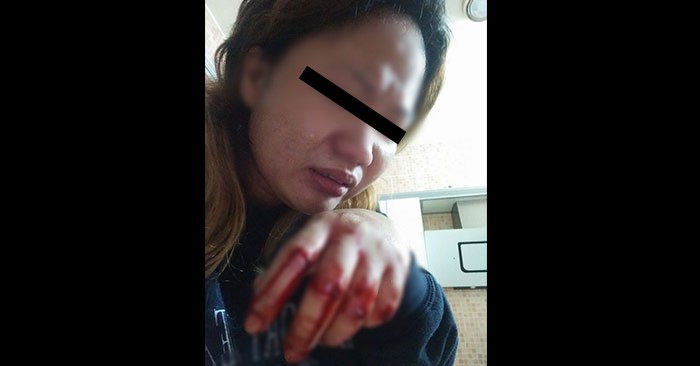 pinay saudi stabbed while asleep