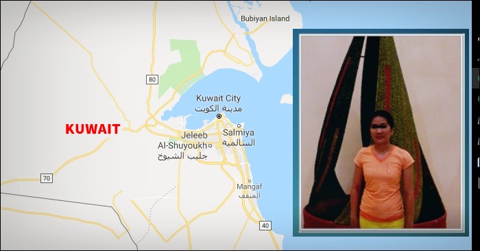 kuwait filipina body found