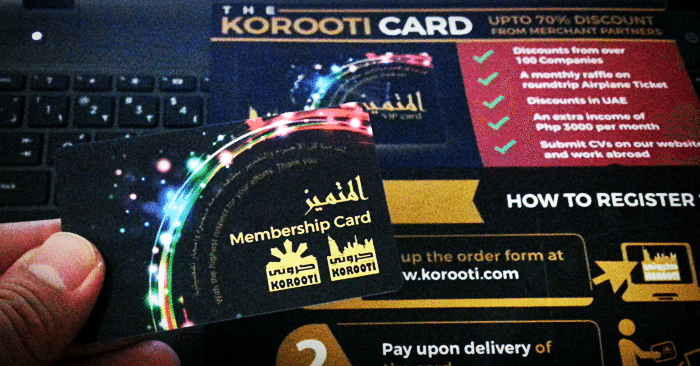 korooti-vip-membership-card