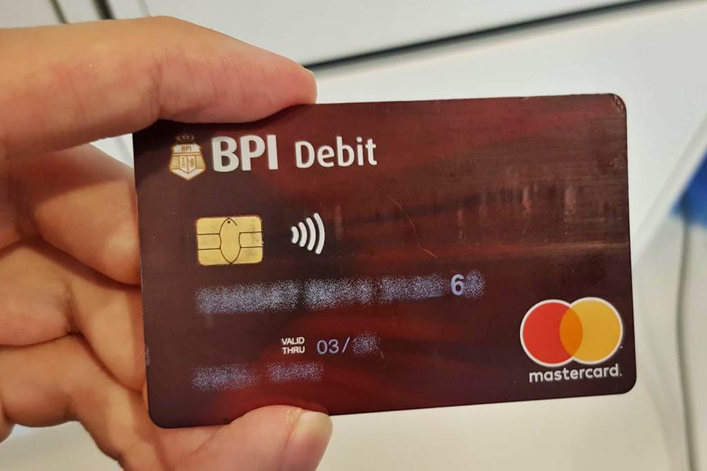 BPI Account Number Mastercard