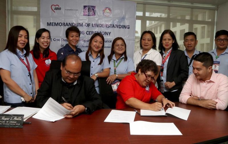 qc peso enters mou with cma 