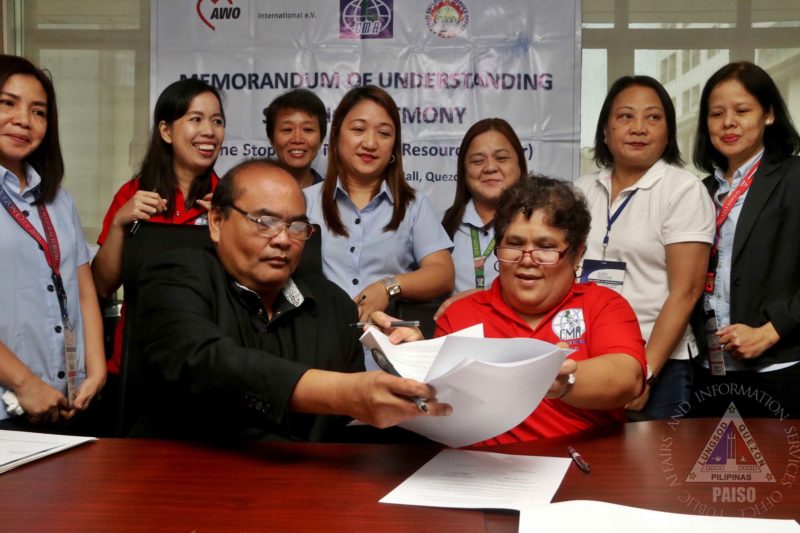 qc peso enters mou with cma