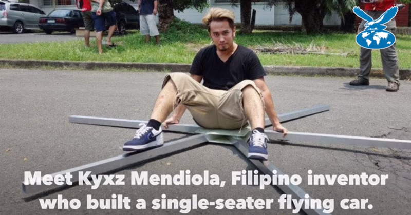 WATCH: Self-taught Filipino Inventor Creates a Flying Sports Car