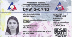 Launch of OWWA OFW e-Card to Replace iDOLE OFW ID - The Pinoy OFW