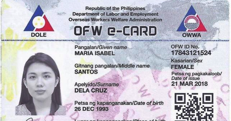 Launch of OWWA OFW e-Card to Replace iDOLE OFW ID