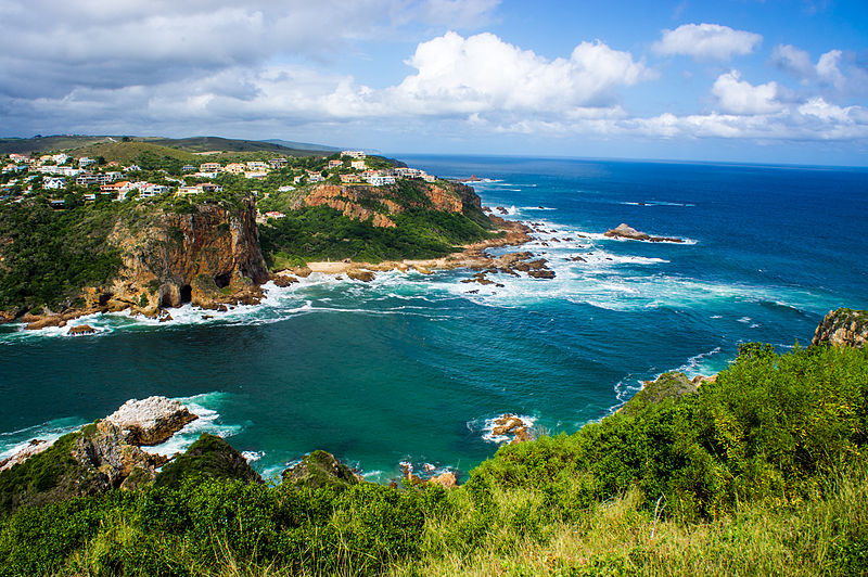 Houses on the Cliffs of Knysna