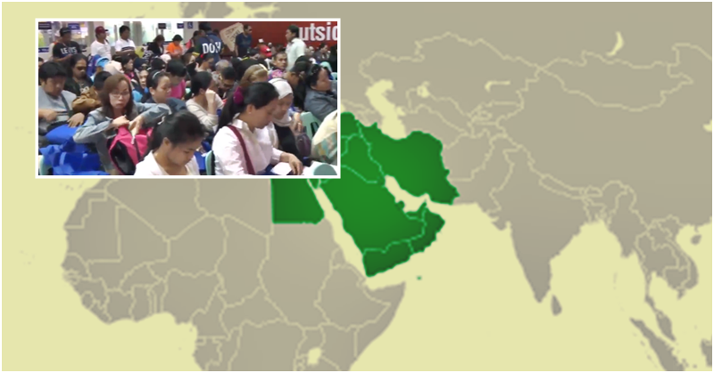 OFW Deployment in Middle East Projected to Drop Until 2019