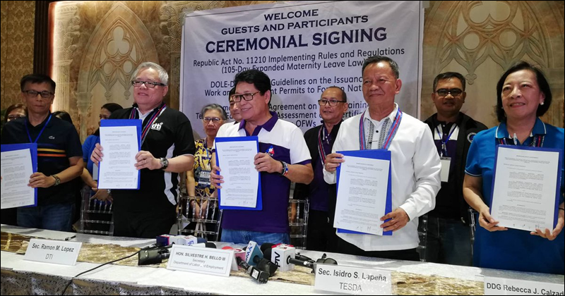 Returning OFWs Soon to Receive Skills Training from OWWA & TESDA