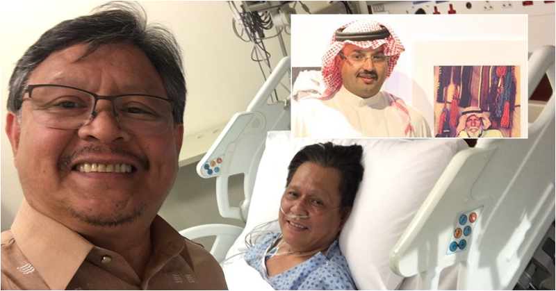 Saudi Prince Pays for OFW’s Open Heart Surgery