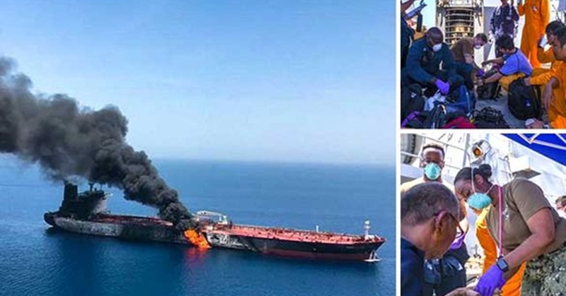 Embassy: All 32 Filipinos Involved in Tanker Attack in Gulf of Oman Safe