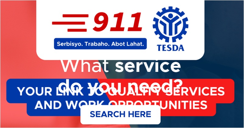 Gov’t Launches ‘911 TESDA’ for Better Employment Prospects for Filipinos