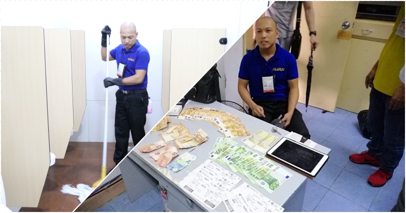 Honest Airport Employee Returns Bag with over PHP 400K Cash