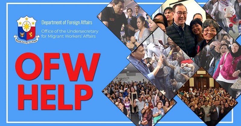 DFA Launches 'OFW Help' Facebook Page for Pinoys in Distress