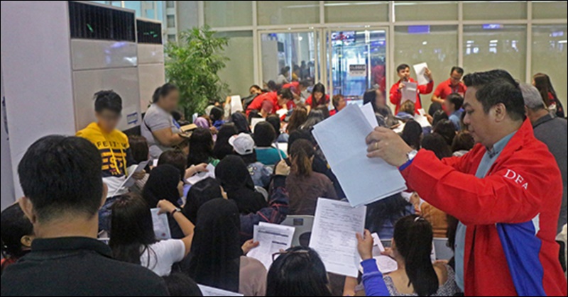 DFA Repatriates 71 OFWs in Distress, Issues Warning Against Visit Visa Scheme