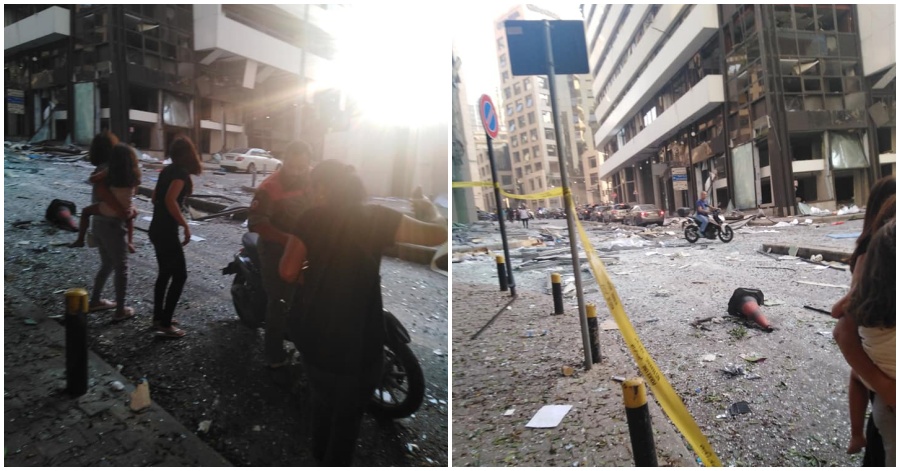 Filipina Shares Tragic Photos of Impact after Massive Explosion in Beirut 