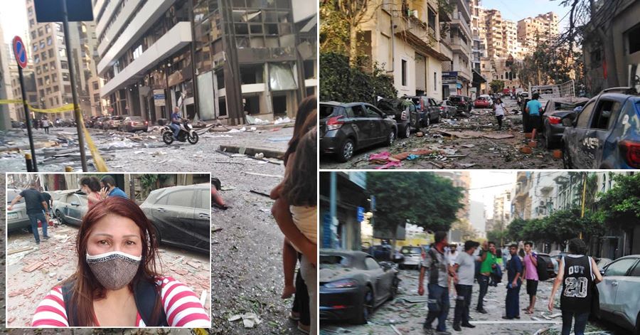 Filipina Shares Tragic Photos of Impact after Massive Explosion in Beirut https://thepinoyofw.com/tragic-photos-lebanon-blast/