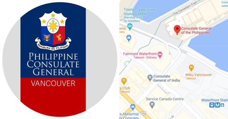 Philippine Consulate General In Vancouver, Canada - The Pinoy OFW