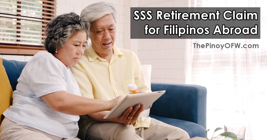 how to file sss retirement claim filipino abroad