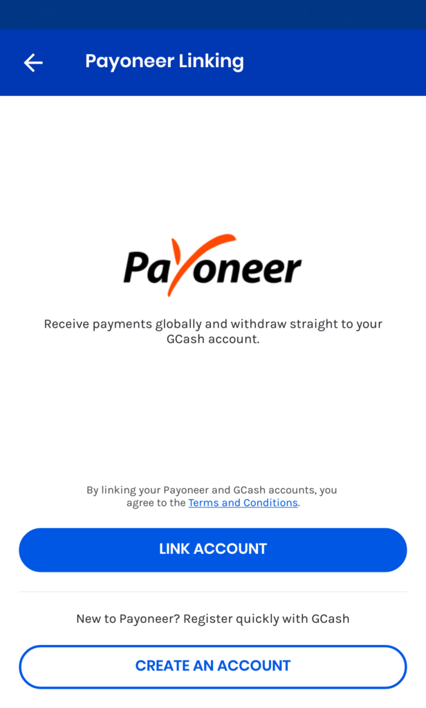 GCash-Payoneer