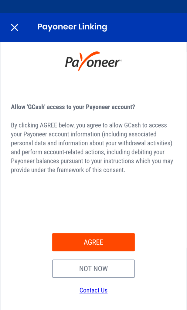 GCash-Payoneer