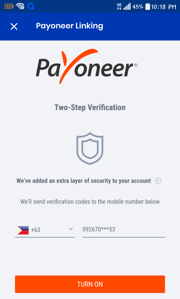 GCash-Payoneer