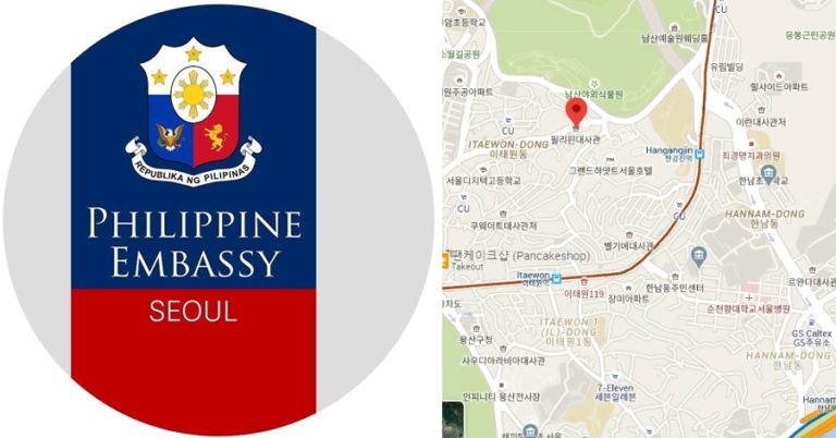 Philippine Embassy In Korea Contact Number