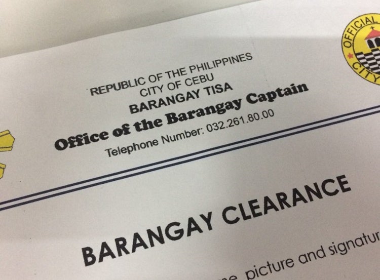 Barangay-Clearance