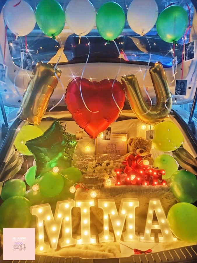 Car Trunk Birthday Surprise Ideas - loligoana