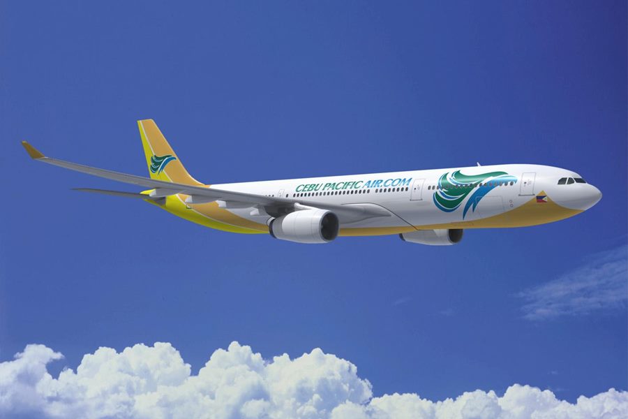 cebu pacific airlines plane