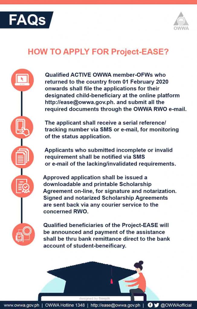 Things to Know: OWWA Project EASE Scholarship Program - The Pinoy OFW