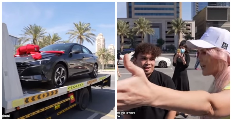 Video: Supercar Blondie Surprises Filipino with Brand New Car