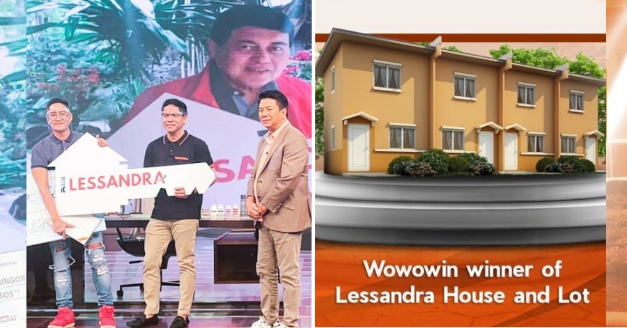 Former OFW Wins Brand New House and Lot