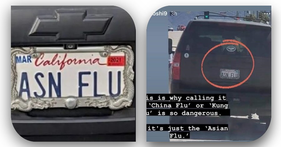 SUV with ‘ASN FLU’ License Plate Sparks Outrage on Social Media