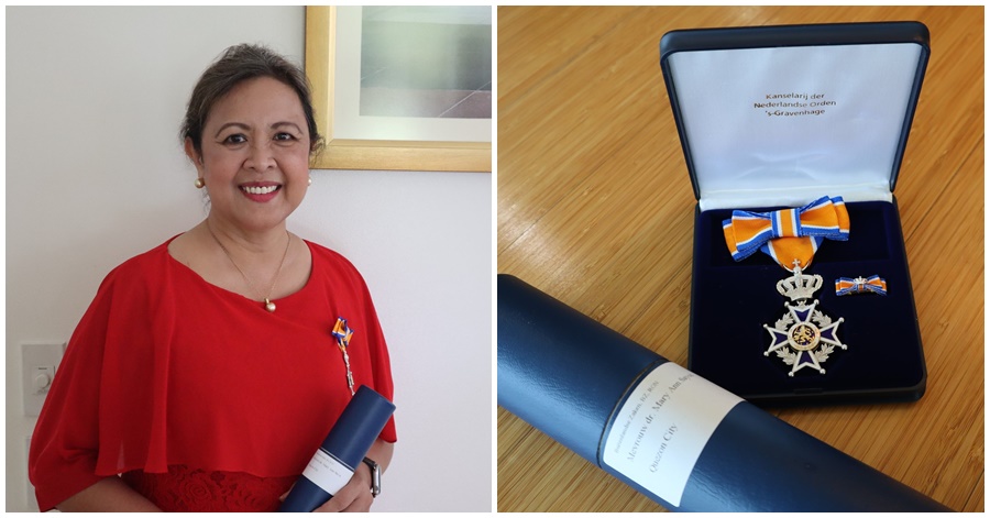 Good News: Pinay Scientist Granted Knighthood by the Netherlands