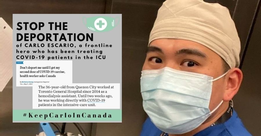 Canada Puts Off Deportation of Filipino Health Worker