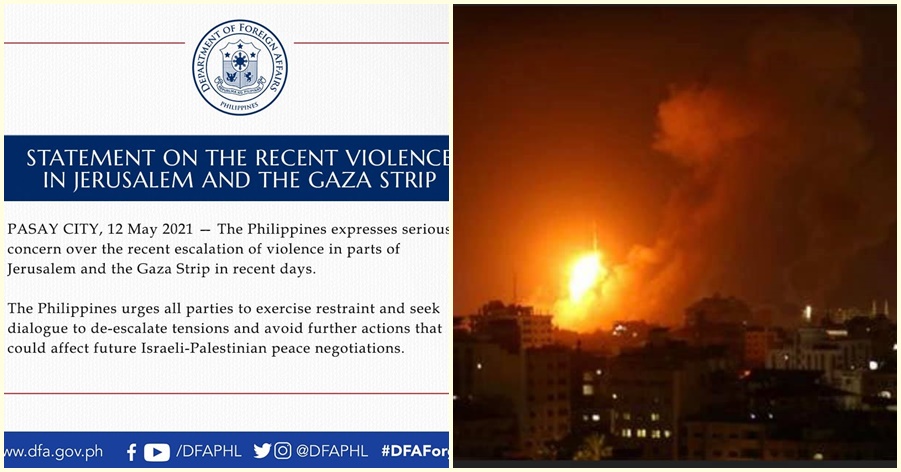 DFA Reports No Filipino Casualties In Ongoing Israeli-Palestinian Hostilities, Says Contingency Plans Ready