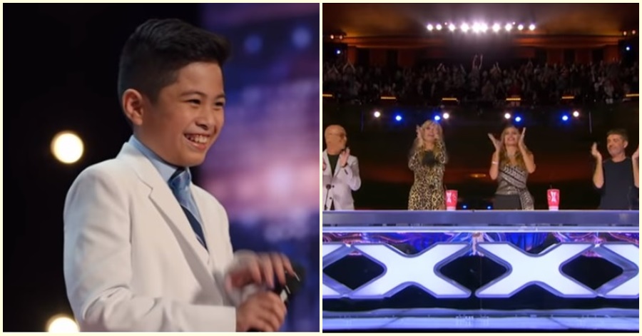 UAE Pinoy Kid Impresses Judges in America's Got Talent Auditions