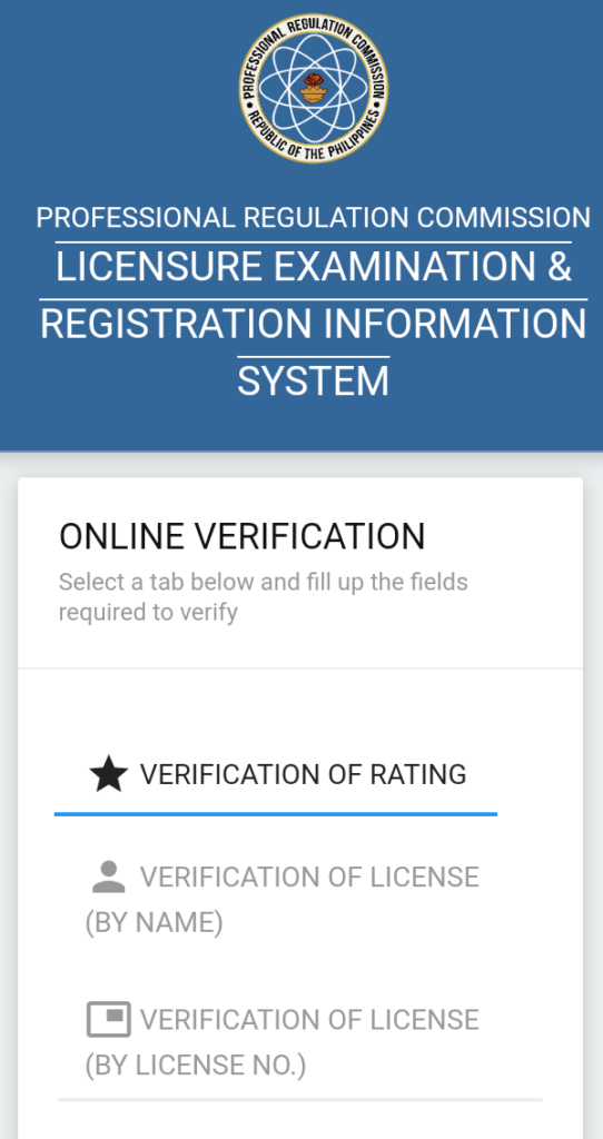 How To Check Prc License Number Online