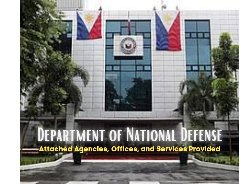 Department of National Defense (DND): Mandate, Attached Agencies, and  Specific Services - The Pinoy OFW