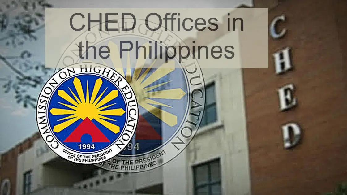 List Of CHED Regional Offices In The Philippines The Pinoy OFW