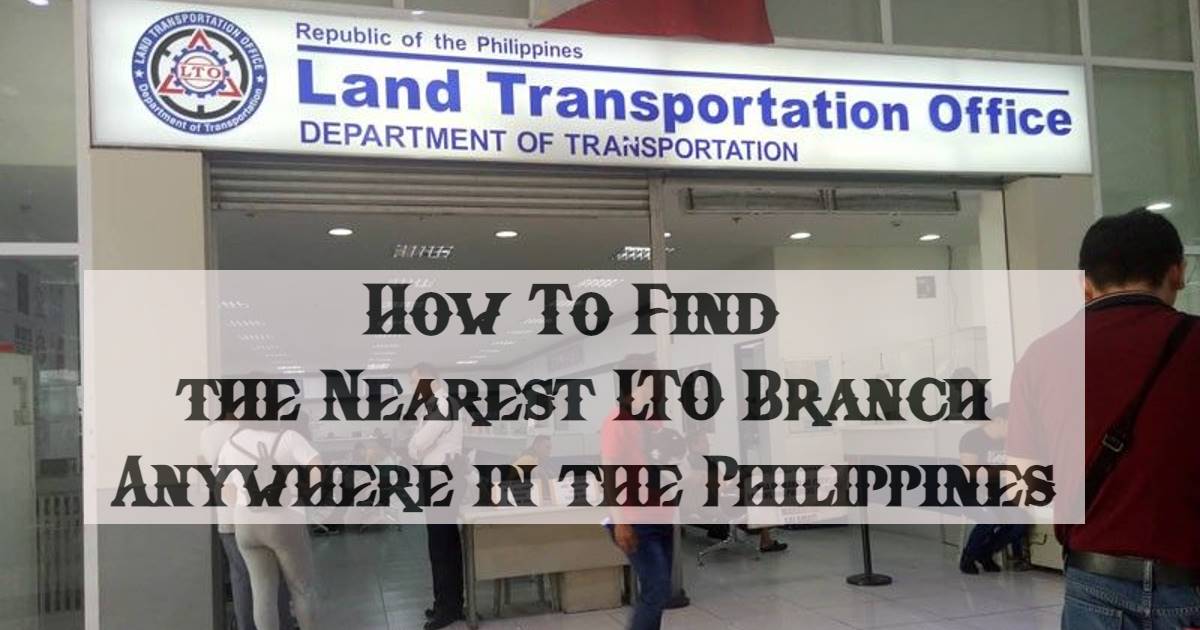 how to find lto branch near me philippines