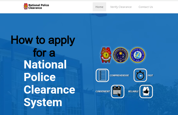 How To Apply Police Clearance Online The Pinoy OFW