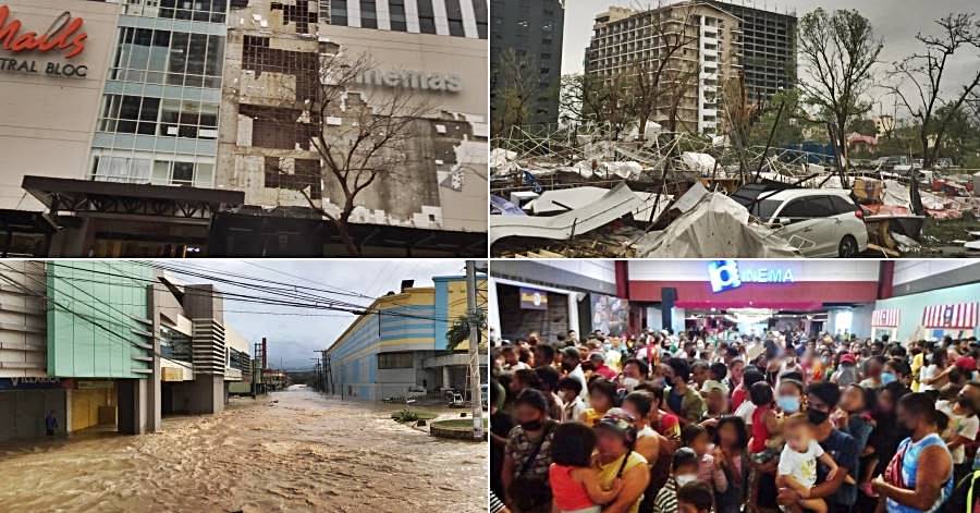 typhoon odette photos damages