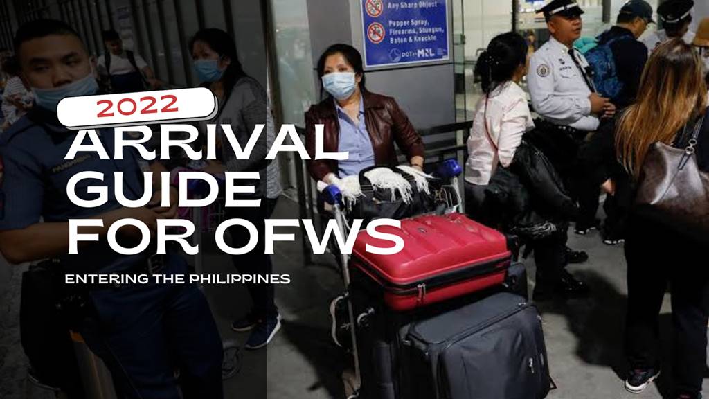 guide for ofws arriving in philippines